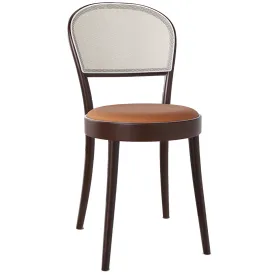 314 Upholstered Seat Mesh/Cane Back Chair