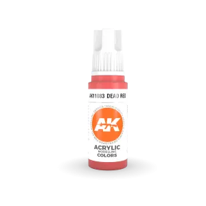 AK Interactive AK11083 3G Dead Red Acrylic Paint 17ml