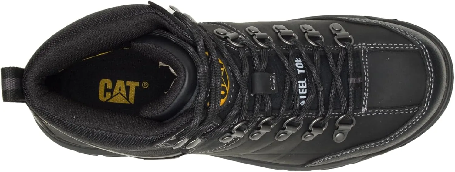 CAT Men??s Threshold Waterproof Steel Toe Work Boot