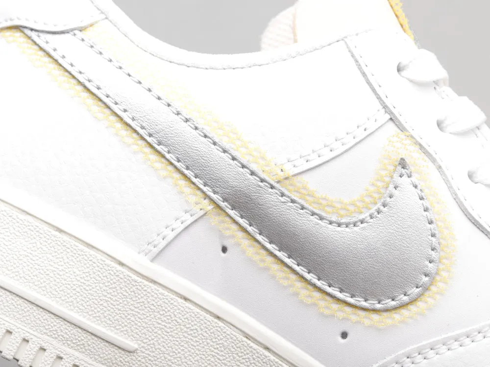 CE - AF1 Silver Yellow Low Top