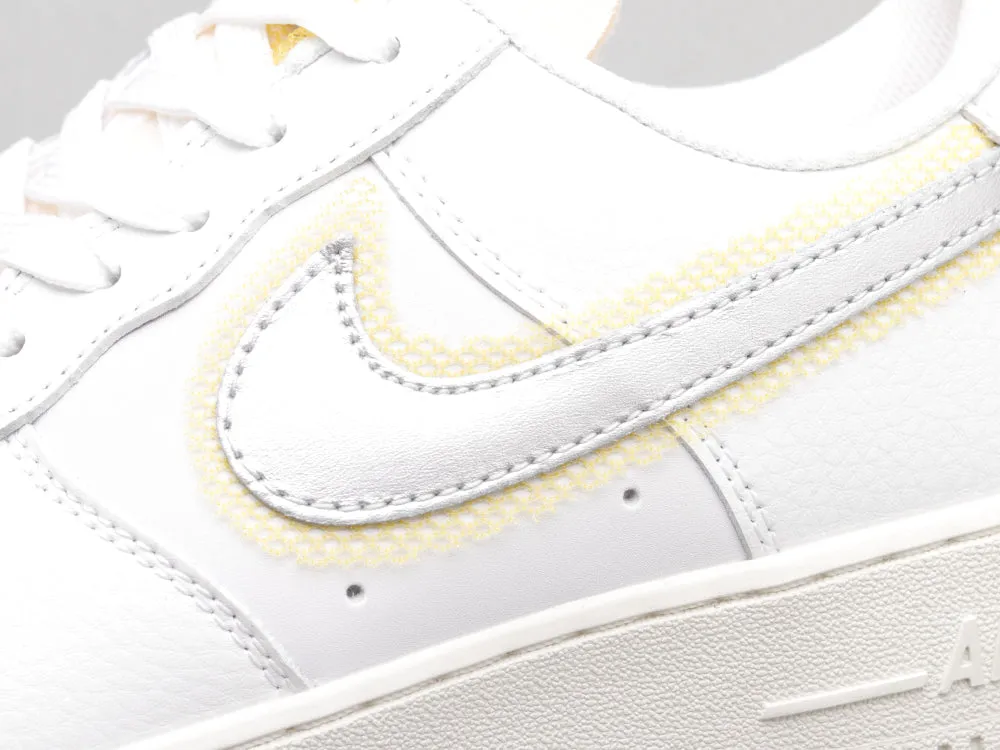 CE - AF1 Silver Yellow Low Top