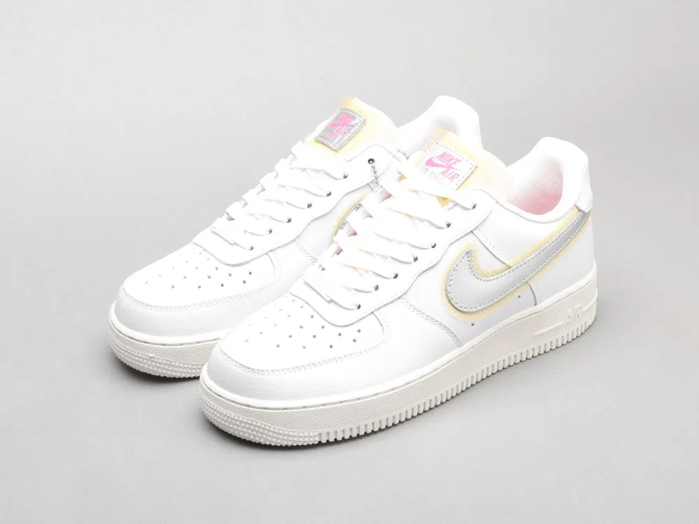 CE - AF1 Silver Yellow Low Top
