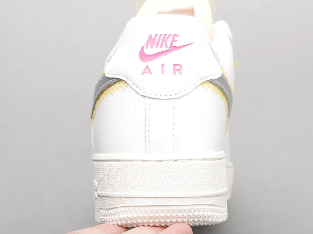 CE - AF1 Silver Yellow Low Top