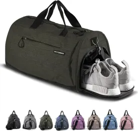 Fitgriff? Gym Bag for Men & Women with Shoe & Wet Compartment - Duffle Bag for Travel, Sports, Fitness & Workout