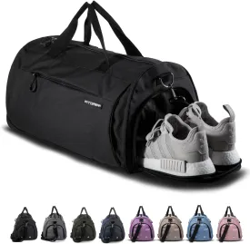 Fitgriff? Gym Bag for Men & Women with Shoe & Wet Compartment - Duffle Bag for Travel, Sports, Fitness & Workout