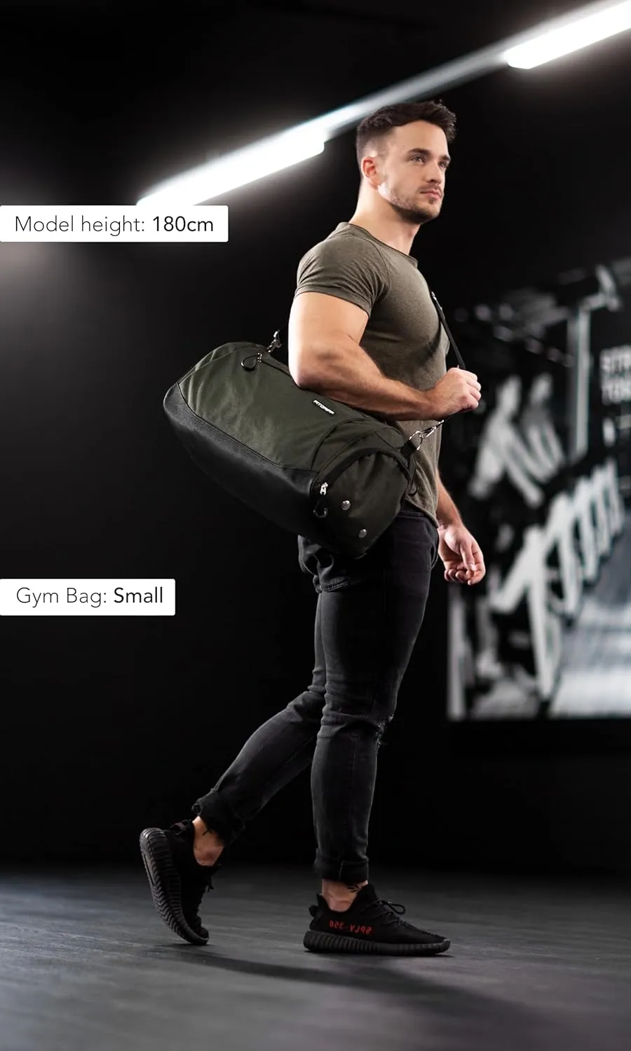 Fitgriff? Gym Bag for Men & Women with Shoe & Wet Compartment - Duffle Bag for Travel, Sports, Fitness & Workout