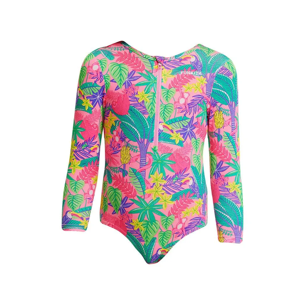 Funkita Toddler Girls Sun Cover One Piece Jungle Party