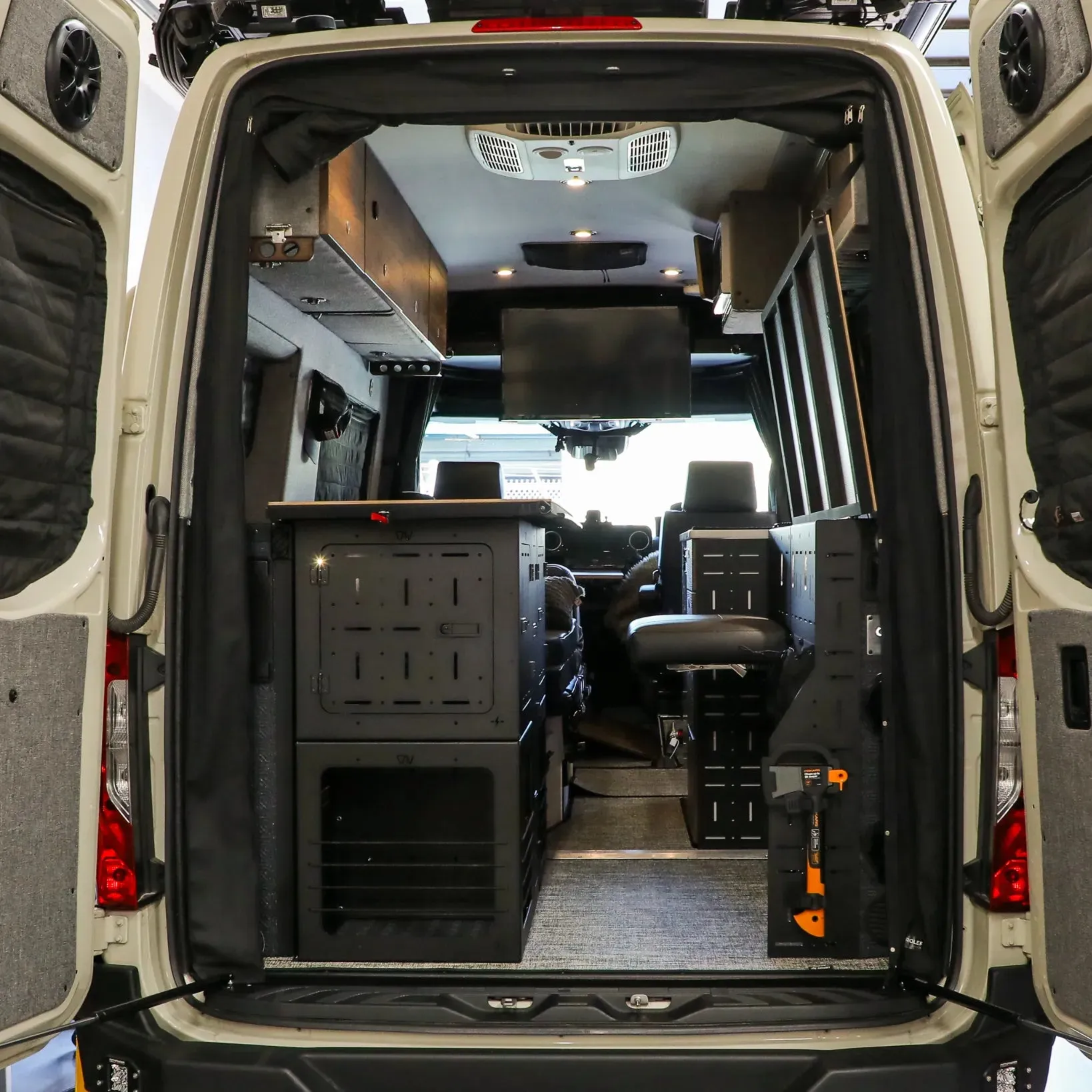 GSS™ Pro - Garage Storage System For The Storyteller Mode with Gear Wall / Seating