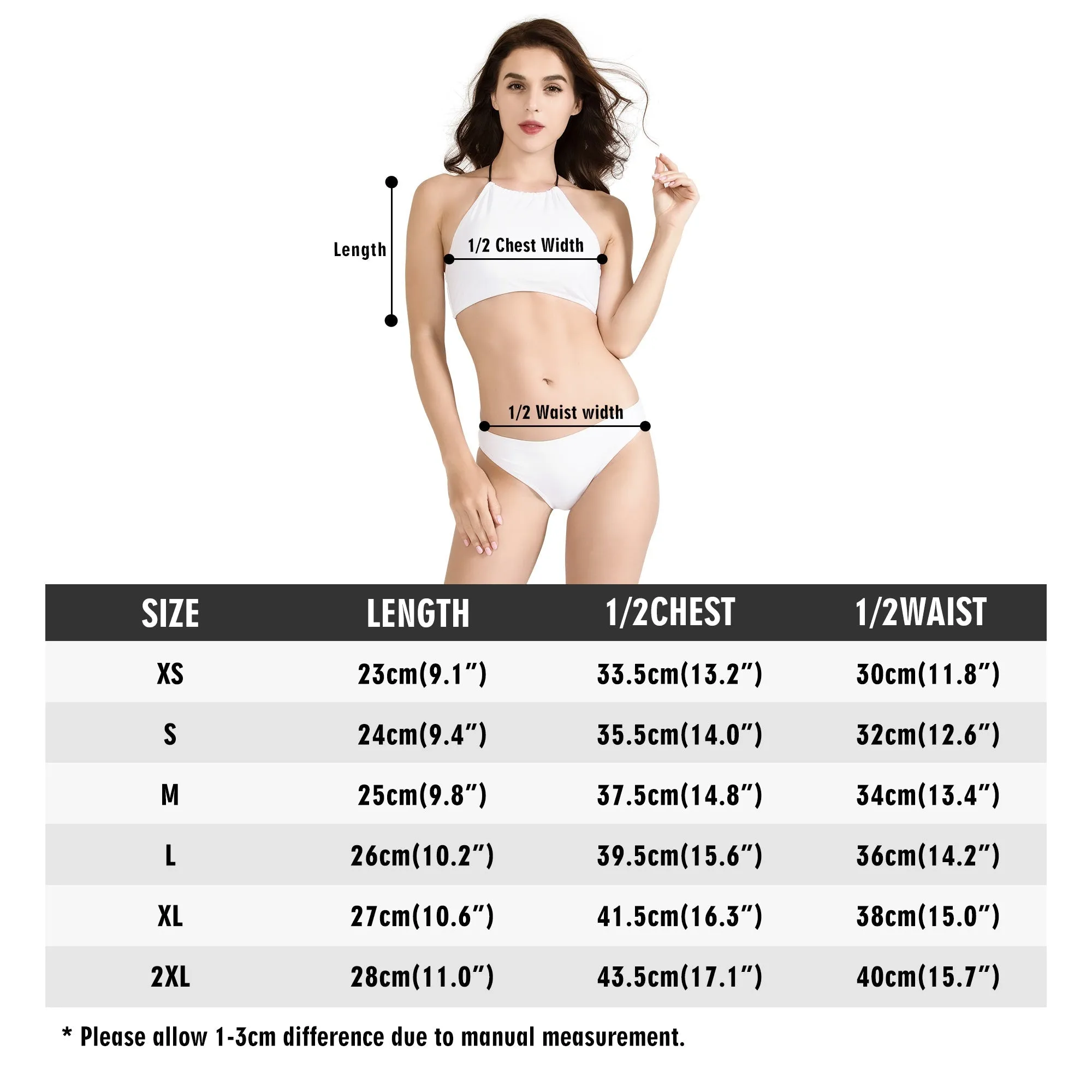High Neck Bikini Swimsuit
