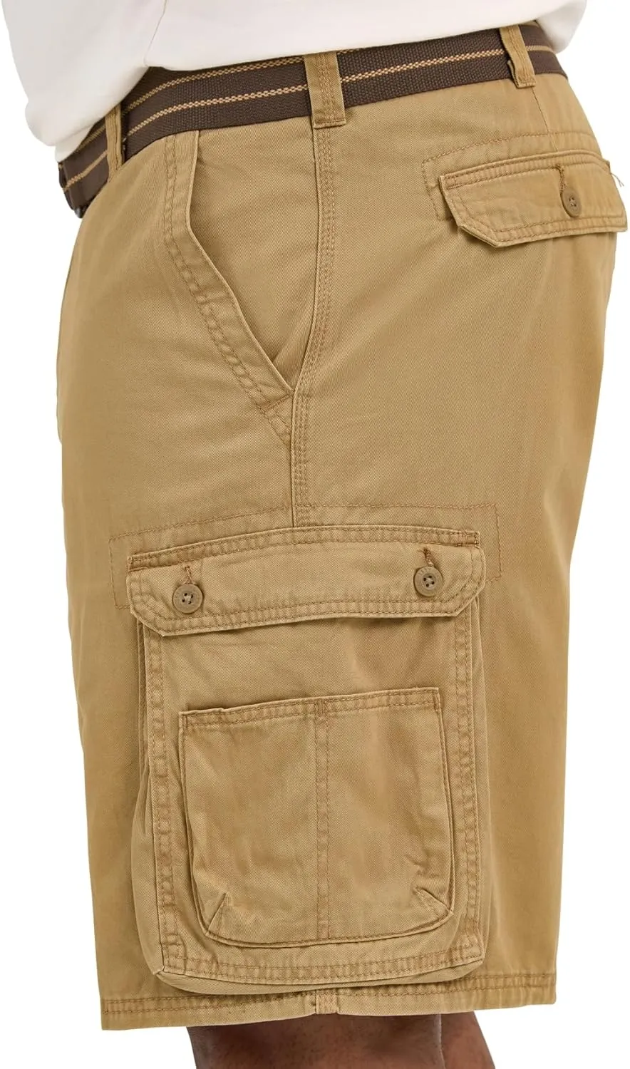 Lee Men's Big & Tall New Belted Wyoming Cargo Short