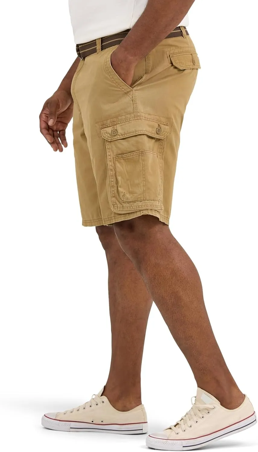 Lee Men's Big & Tall New Belted Wyoming Cargo Short