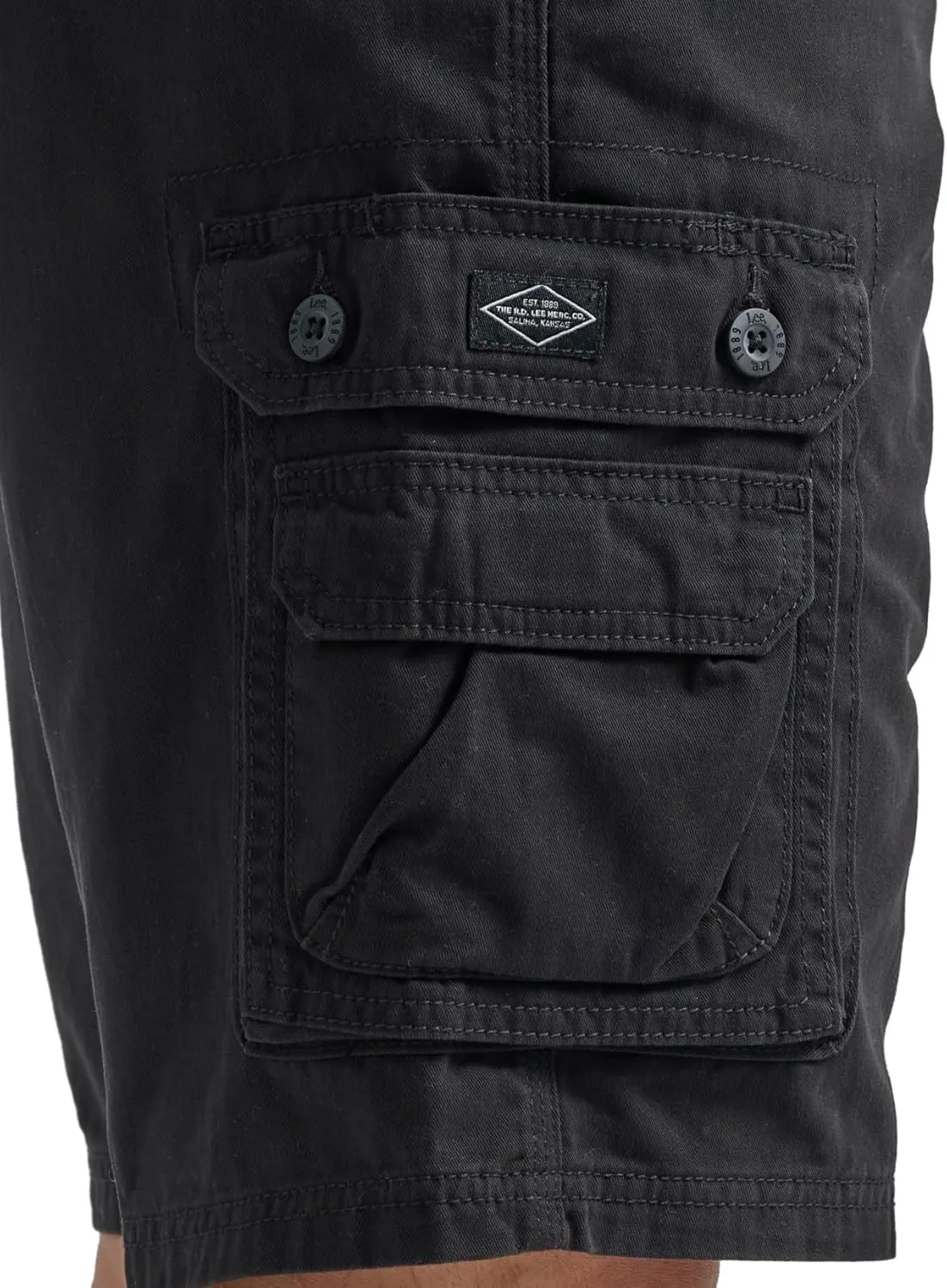 Lee Men's Big & Tall New Belted Wyoming Cargo Short