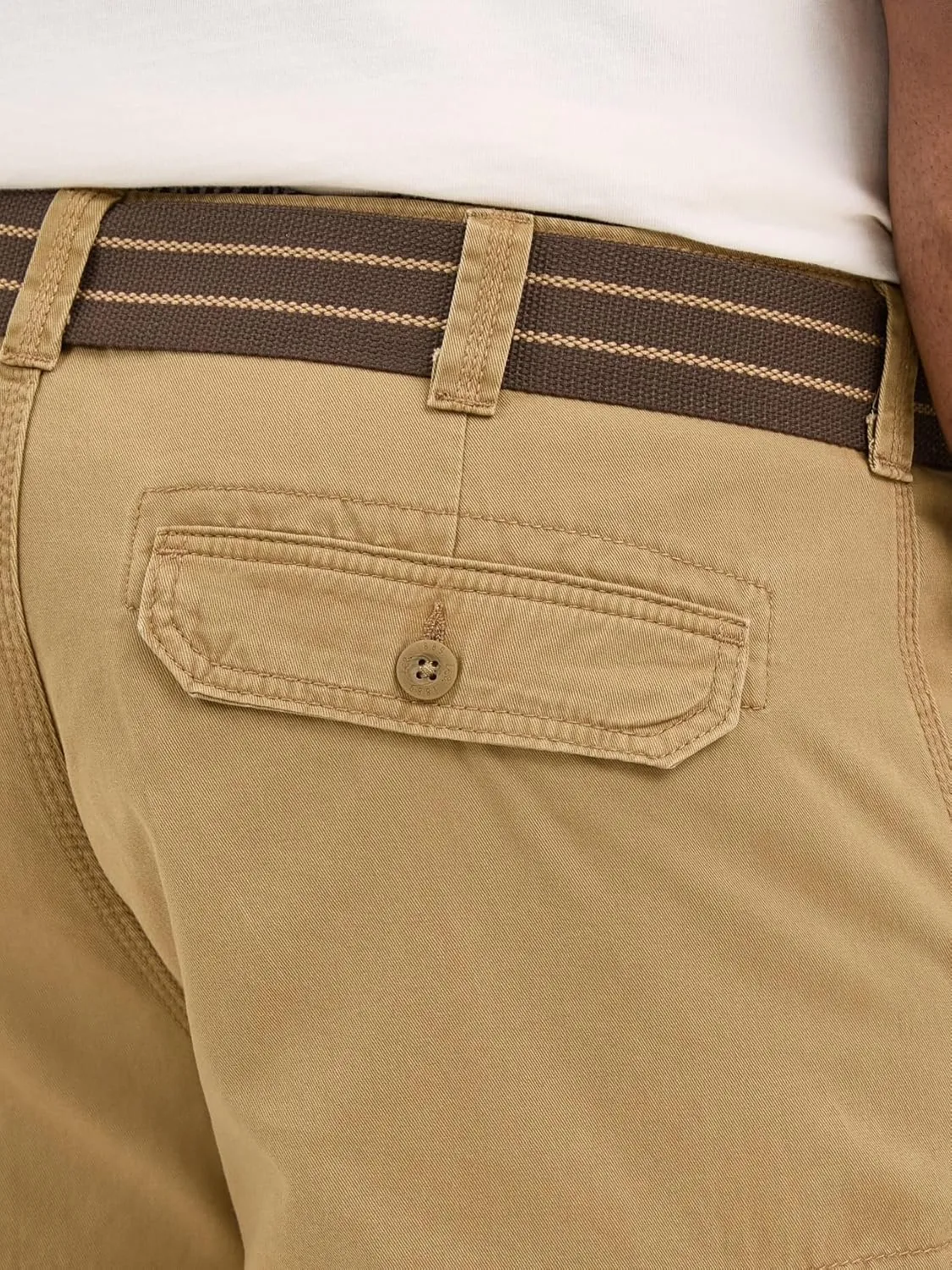 Lee Men's Big & Tall New Belted Wyoming Cargo Short