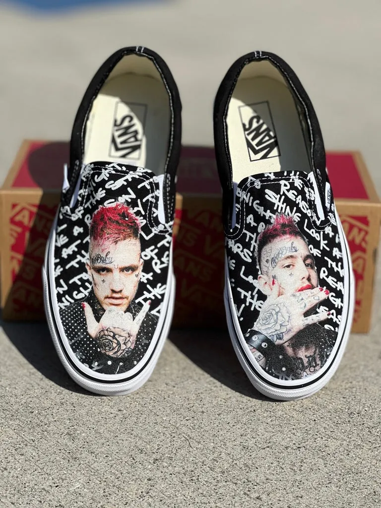 Lil Peep Custom Sneakers - Slip Ons