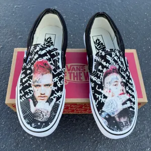 Lil Peep Custom Sneakers - Slip Ons
