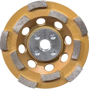 Makita 4-1/2" Double Row Low Vibration Diamond Cup Wheel