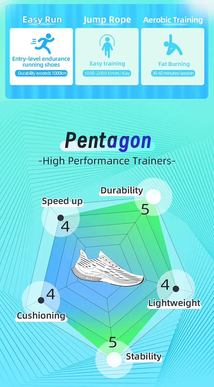 ONEMIX 2024 Air cushion Running Shoes  Breathable Outdoor