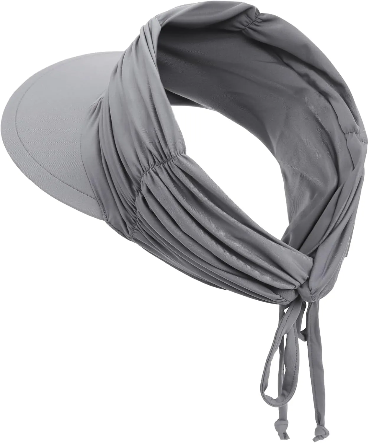 Women Visor Sun Hat Adjustable Foldable Wide Brim Sun Hats Summer UPF 50  UV Protection Visor Cap for Outdoor Beach