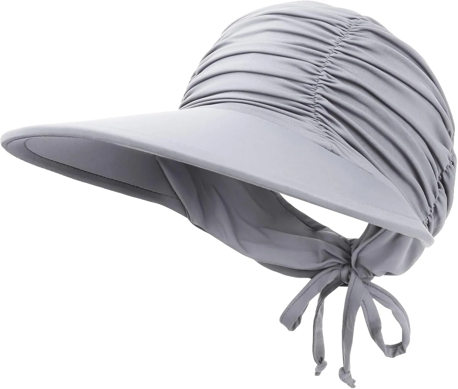 Women Visor Sun Hat Adjustable Foldable Wide Brim Sun Hats Summer UPF 50  UV Protection Visor Cap for Outdoor Beach